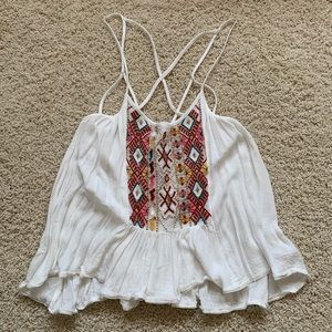 Ecoté Embroidered Tank